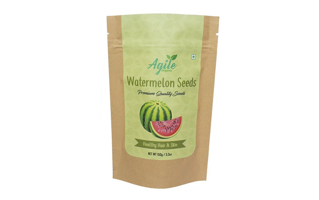 Agile Organic Watermelon Seeds    Pack  150 grams